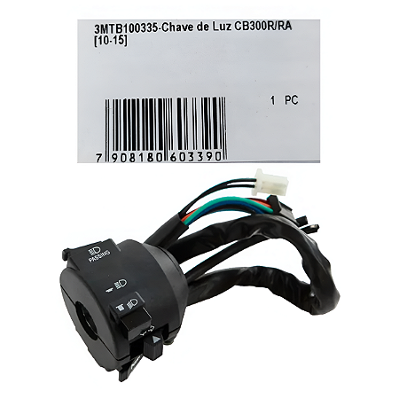 Chave de Luz Zouil CB300R/RA 2010 a 2015