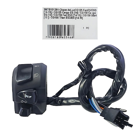 Chave de Luz CG 125 Fan ES/ESD 14-15 / CG 125 Cargo ES 14