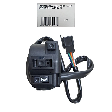 Chave de Luz CG 150 Titan KS 04-08 / CG 125 Fan KS 09-13