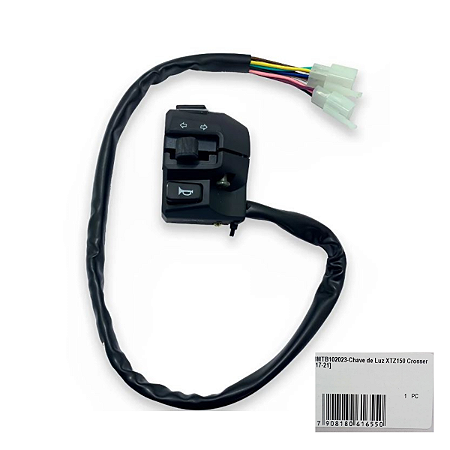 Chave de Luz Zouil XTZ 150 Crosser 2017 - 2021
