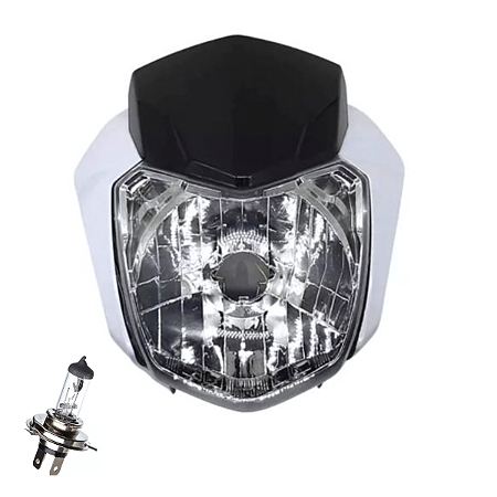 Farol Completo Branco Sportive Factor 150 16/22 + Lampada