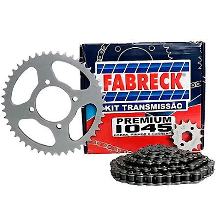 Kit Relação Fabreck YBR / Factor 125 2000 / 2016