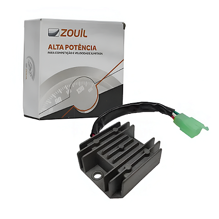 Regulador Retificador Zouil NX200 99/01-CBX200 Strada 94/02
