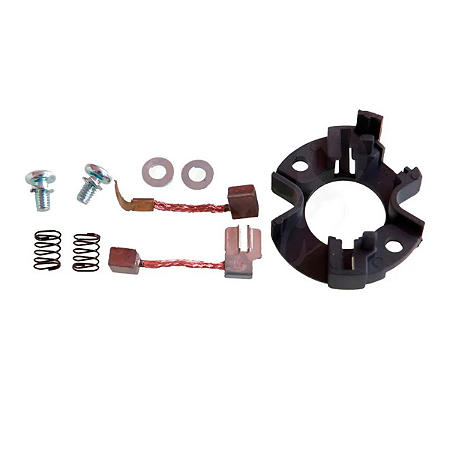 Suporte e Escovas Comp Neo125 UBS 17-24/YBR125i Factor 17-24