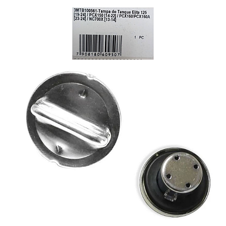 Tampa do Tanque Zouil Elite 125 19-24/ PCX 150 14-22/PCX 160