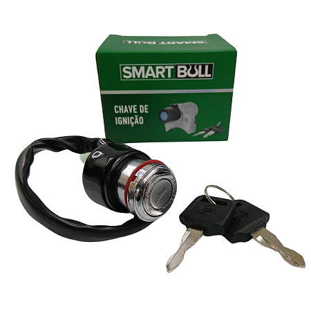 Chave de Ignição Intruder 125 05 - 09 Smart Fox