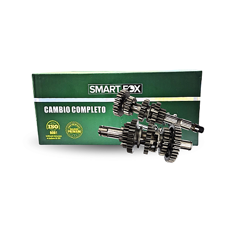 Câmbio Completo SmartFox Ybr125 06-08 / Factor 125 09-14