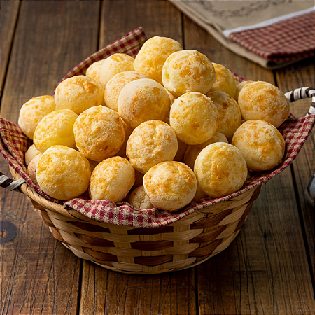 Pacote 1 Kg: Mini pão de queijo gourmet