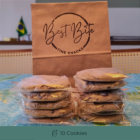 Kit 10 Cookies