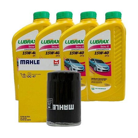 Kit Troca de Óleo 15W40 Gol Parati Saveiro AP 1.6 G2 G3 G4