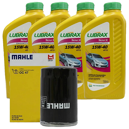 Kit Troca Óleo 15w40 Gol Parati Saveiro Gol G2 G3 G4 Ap 1.6