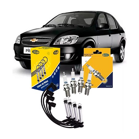 Kit Cabo e Vela Prisma 1.0 VHC 2006 a 2011 Magneti Marelli