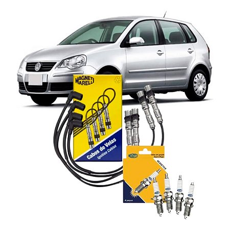 Kit Cabo e Vela Polo 1.6 8V Flex 2008 a 2012 Magneti