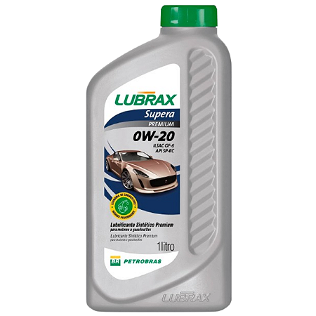 Óleo 0w20 Lubrax Supera Premiun Motor Correia Banhada