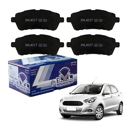 Pastilha Freio Dianteira Novo Ford Ka 1.0 1.5 2015-2019 Syl Original Lucas/Girling