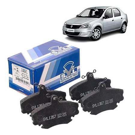 Pastilha De Freio Dianteira Renault Symbol 2010 2011 2012 13