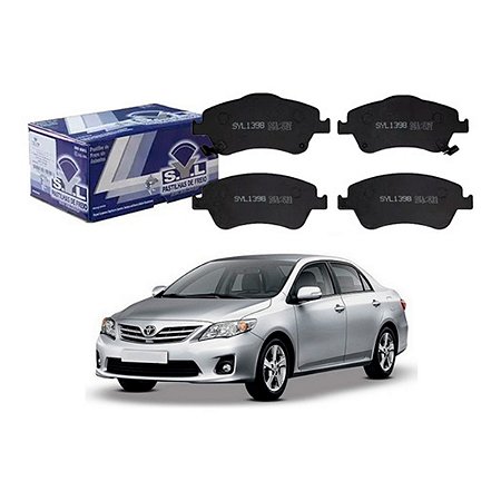 Pastilha Freio Dianteira Toyota Corolla GLi 1.8 2011-2014 SYL1398 Original