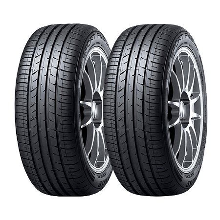 Kit 2 Pneus 205/55R16 Dunlop SP Sport FM800 91V Molhado Seguro