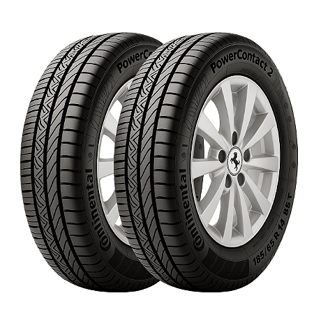 Kit 2 Pneus Continental Power Contact 2 175/70r14 84T