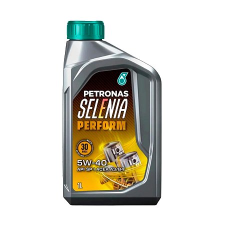 Óleo Motor Petronas Selenia Perform SP 5W40 Sintético 1L API SP ACEA A3/B4