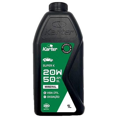 Óleo De Motor Karter 20w50 SL Super K
