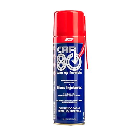 Car80 Spray Aerossol 300ml Limpa Carburador e Bicos Injetores Original