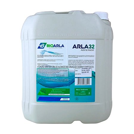 Arla 32 Bioarla 5 Litros Aditivo Diesel SCR Caminhão Picape Original