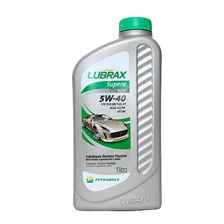 Óleo Motor Lubrax Supera Flex 5W30 Sintético 1L API SP VW 508.00/509.00
