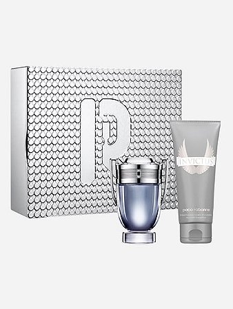 KIT INVICTOS PACO RABANNE EDT 100ML + SHAMPOO 100ML