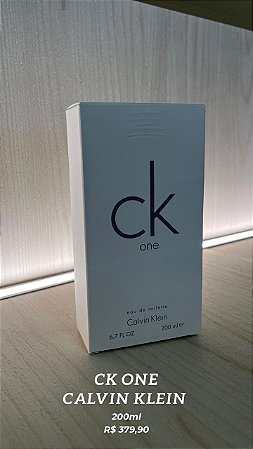 CALVIN KLEIN ONE EDT 200ML