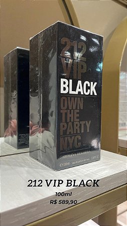 212 VIP BLACK EDP 100ML