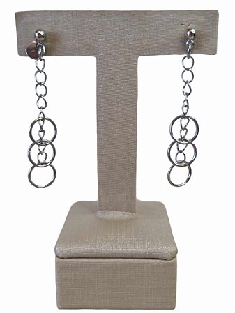 Brinco Luana com argolas