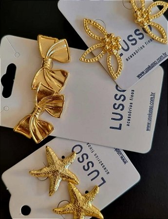 Kit com 3 brincos - diversos