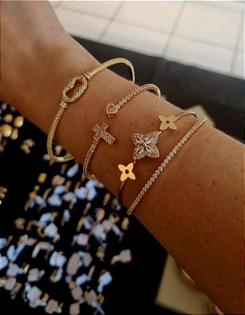 Kit com 03 braceletes