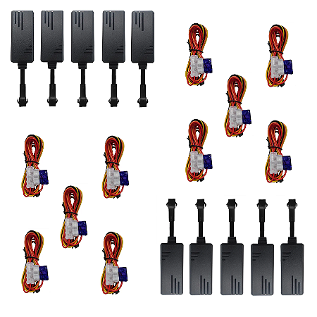 10 unidades de rastreador veicular J16 DESBLOQUEADO com bateria interna e USB