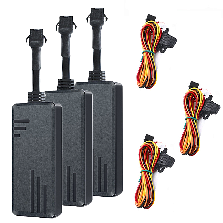 3 unidades de rastreador veicular J16 DESBLOQUEADO com bateria interna e USB