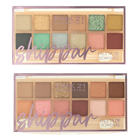 Paleta de Sombras Shippar Pink 21