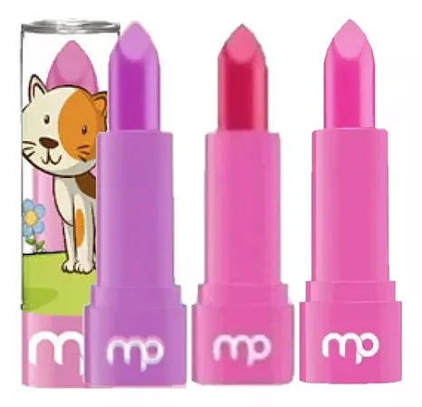 Batom Infantil Gatinho Maria Pink