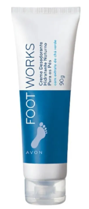 FootWorks Hidratante Noturno Para Pés 80g – Avon