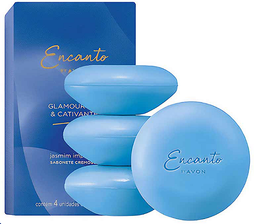 Encanto Glamourosa & Cativante - Sabonete 4 Uni. ( 80g cada)