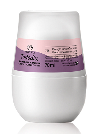 Tododia Ameixa e Flor de Bunilha - Desodorante 70ml