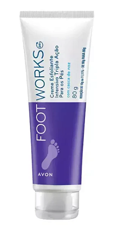 Footworks Creme Esfoliante para os pés 80g Avon