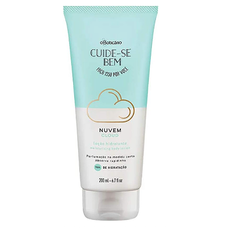 Loção Hidratante Desodorante Corporal Cuide-se Bem Nuvem 200ml OBoticário