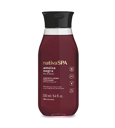 Sabonete Líquido Perfumado Nativa Spa Ameixa Negra 250ml OBoticário