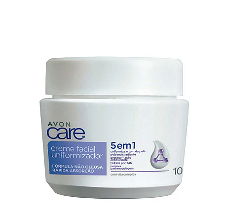 Creme Facial Uniformizador 100G Avon Care