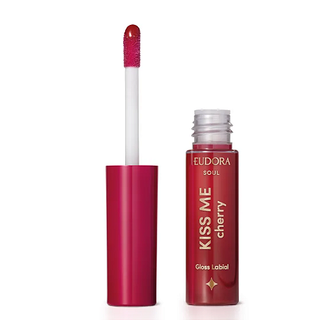 Gloss Labial Kiss Me Cherry 5,5ml Eudora