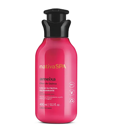 Loção Hidratante Desodorante Corporal Nativa SPA Ameixa 400ml