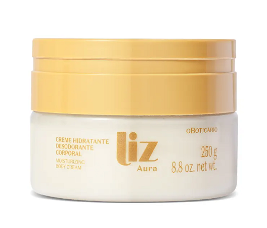 Creme Hidratante Desodorante Corporal Novo Liz 250g O Boticário