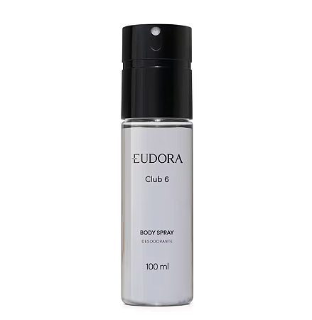 Desodorante Body Spray Club 6 100ml Eudora