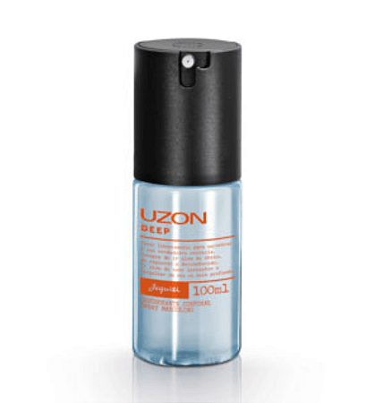Uzon Deep Desodorante Corporal Spray Masculino 100 ml – Jequiti